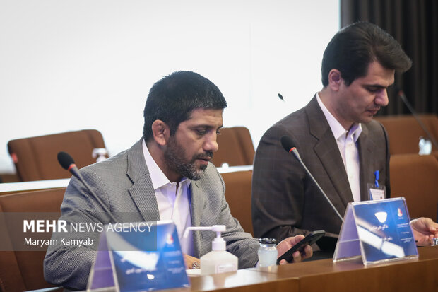 علیرضا دبیر رئیس فدراسیون کشتی در پنجاهمین مجمع کمیته ملی المپیک حضور دارد