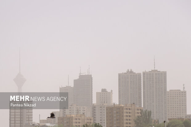میزان آلودگی هوای پایتخت اعلام شد