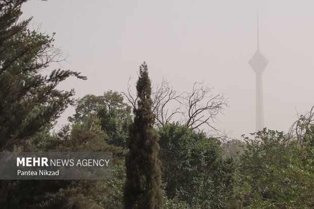 میزان آلودگی هوای تهران اعلام شد / ثبت 2 روز هوای خطرناک