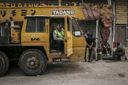 تداوم آواربرداری و بازگشایی معابر در شمال‌شرق تهران