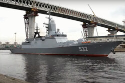 روسيا تختبر سفينة صاروخية جديدة