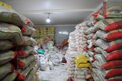 ۷ تن برنج احتکاری در زنجان کشف شد