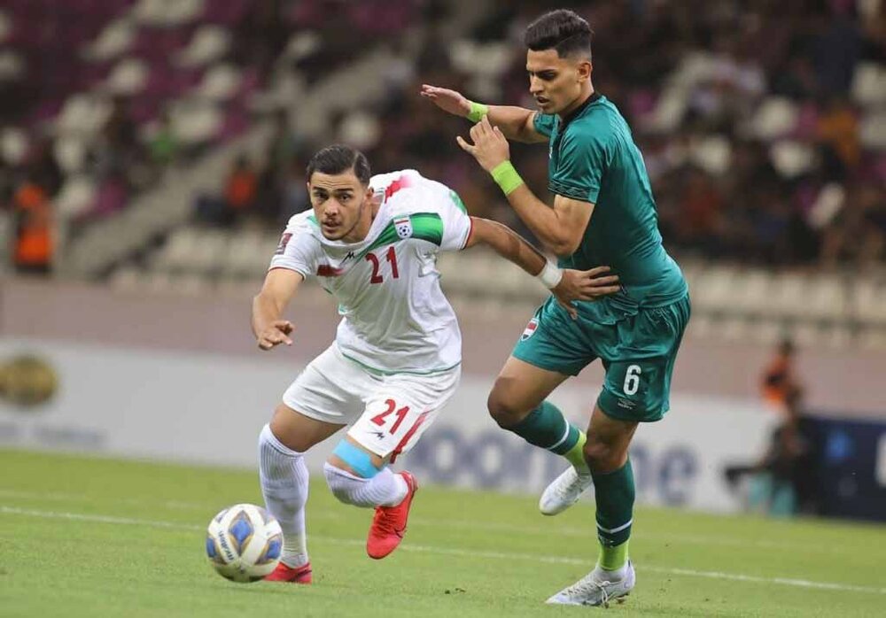 Iran U23 football team defeat Iraq