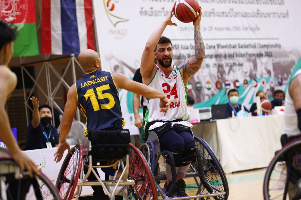 Iran top group at IWBF Asia Oceania Championships