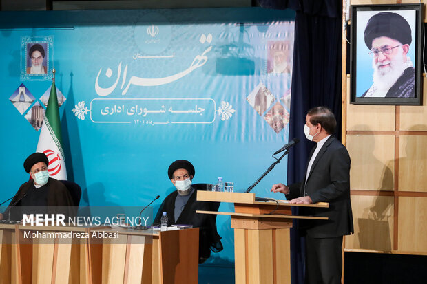 President's meeting with Tehran Administrative Council