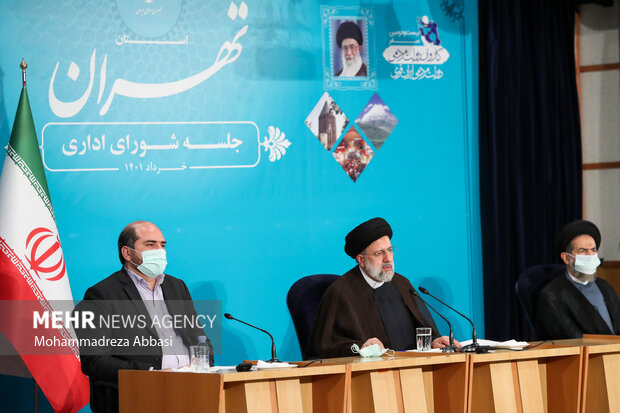 President's meeting with Tehran Administrative Council