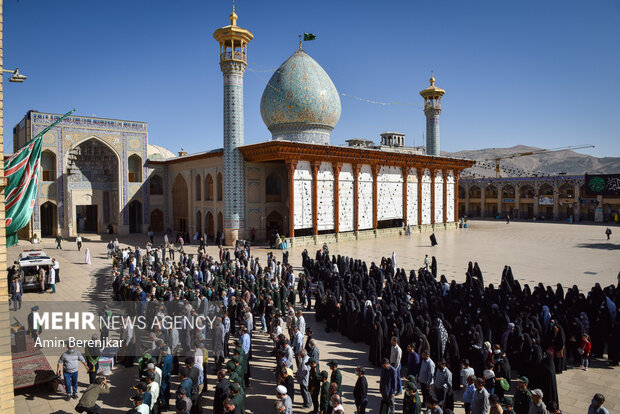 تشییع پیکر شهید «محمد علیپور» در شیراز