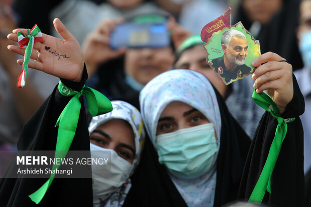 اجتماع عظیم «من دختر حاج قاسم هستم»در زنجان برگزار می شود 