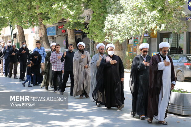 دسته عزاداری شهادت امام صادق(ع) در کرمانشاه