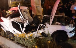 حادثه ترافیکی میدان لاله ۶ مصدوم داشت