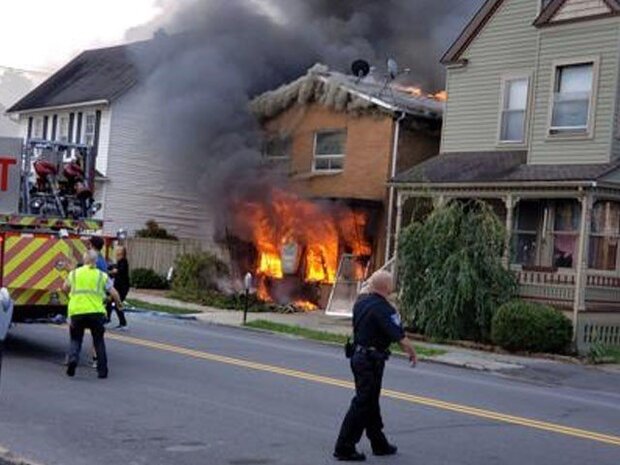امریکی ریاست پنسلوانیا میں گھر میں آگ لگنے سے 4 افراد ہلاک
