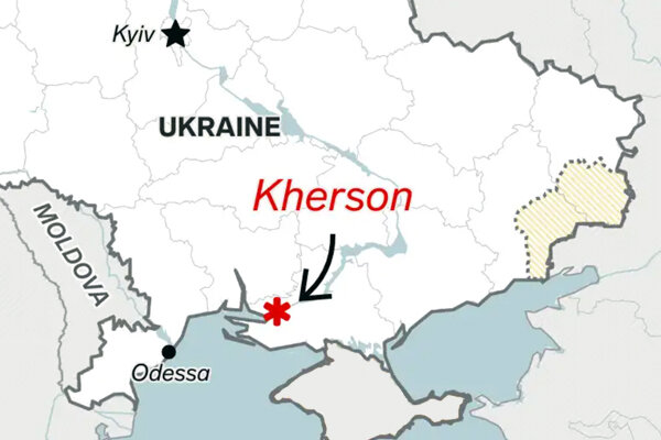 حمله اوکراین به زمین‌بازی کودکان در خرسون/+ فیلم