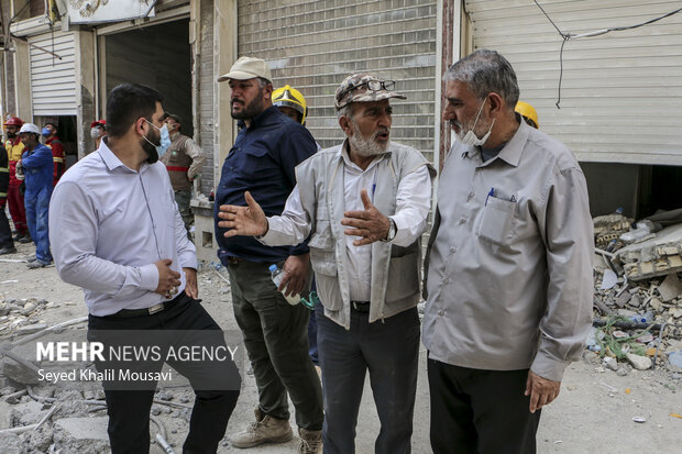 Rescue operations continue in Abadan's Metropole building
