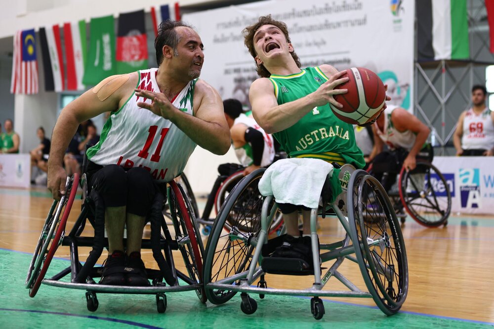 Iran’s men’s runners-up at IWBF Asia Oceania Championships