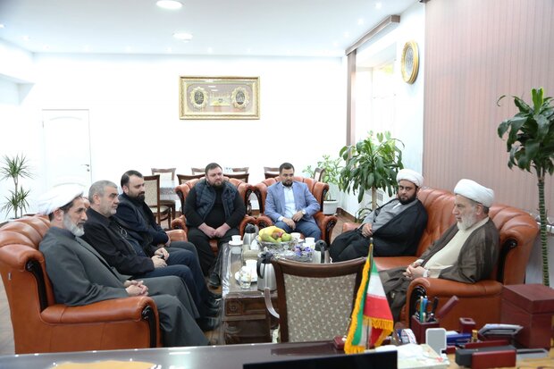 رئیس مجلس اعلای اسلامی عراق از مرکز اسلامی مسکو بازدید کرد