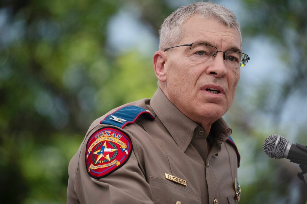 The head of the Texas department of public safety, Steven McCraw