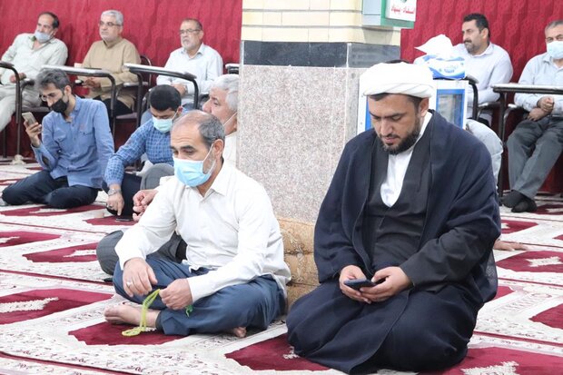 آئین بزرگداشت درگذشتگان حادثه آبادان در گناوه برگزار شد