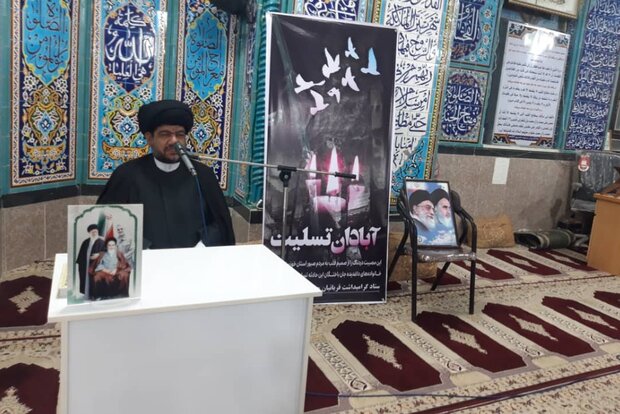 آئین بزرگداشت درگذشتگان حادثه آبادان در گناوه برگزار شد