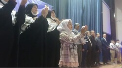اجرای سرود سلام فرمانده در مدرسه دخترانه حجاب دالاهو