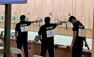 Iran's air pistol team win gold at ISSF World Cup - Tehran Times