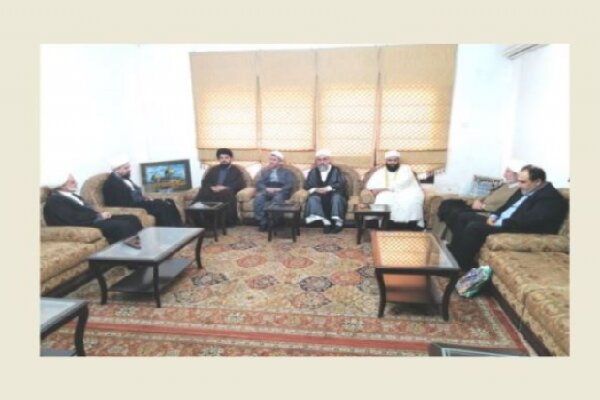 الشيخ قبلان يستقبل مرتضوي مع وفد من علماء السنة في إيران