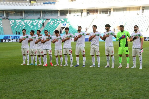 همگروهی تیم فوتبال امید ایران با فلسطین و سوریه