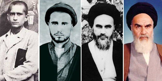 Imam Khomeini ever-living truth, flag of Islamic revolution