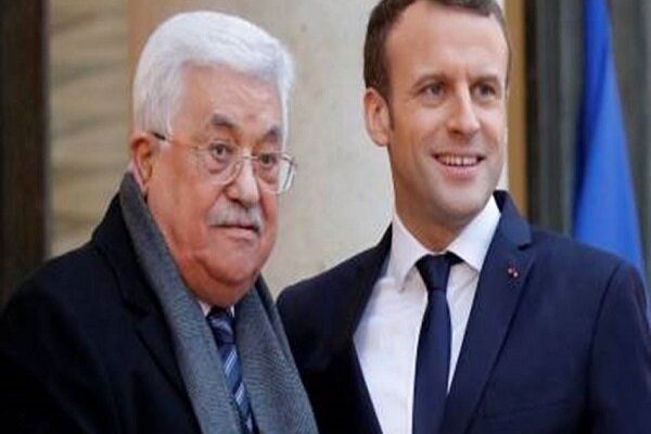 دعوت ماکرون از محمود عباس برای سفر به فرانسه