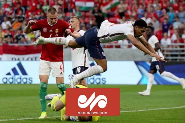 مجارستان ۱ - انگلیس صفر / باخت حریف ایران در جام ملتهای اروپا