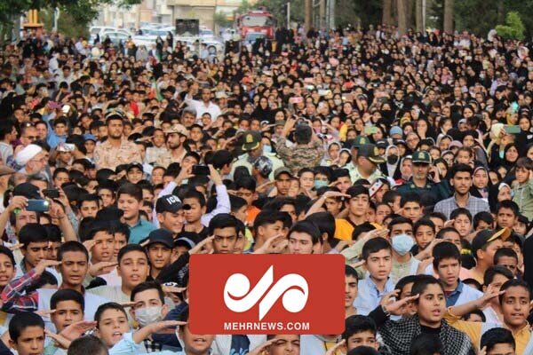 اجتماع بزرگ سلام فرمانده مردم پاکدشت به مناسب قیام ۱۵ خرداد 