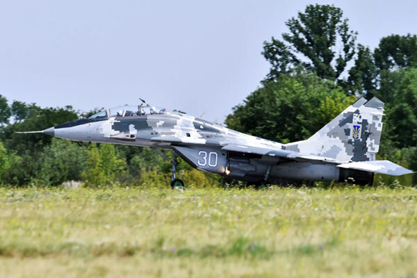 جنگنده میگ-۲۹ اوکراین سرنگون شد