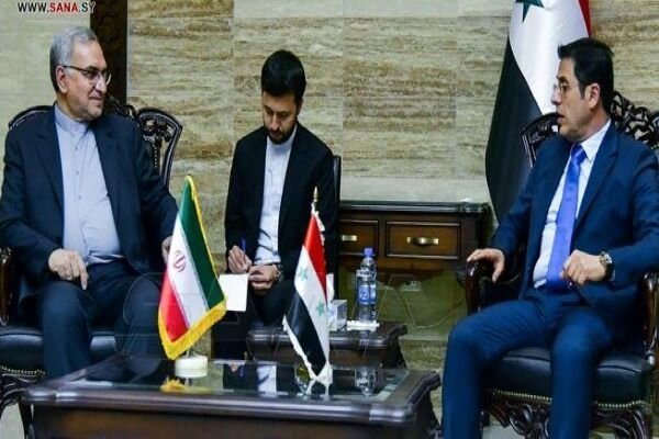 Tehran, Damascus discuss boosting coop. in health sector