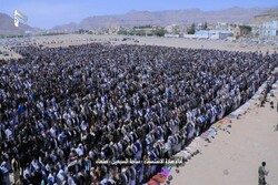 اقامه نماز باران در مناطق مختلف یمن + تصاویر