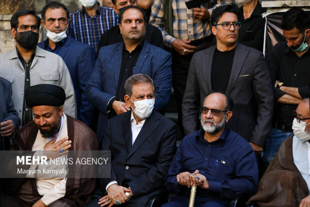 Funeral ceremony of late Hojjatoleslam Mahmoud Doaei