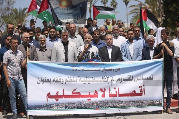 فصائل المقاومة بغزة تحذر الاحتلال من المساس بالأقصى وتؤكد على افشال المخططات
