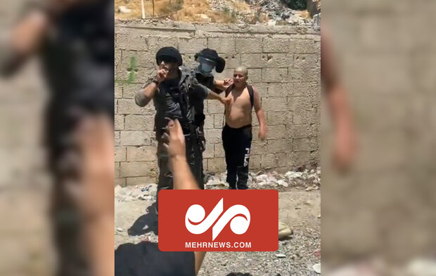 بازداشت و آزار کودک فلسطینی توسط نظامیان رژیم صهیونیستی