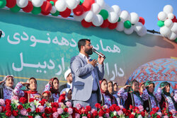 «سلام فرمانده» گردهمایی دهه نودی ها در دارالارشاد اردبیل