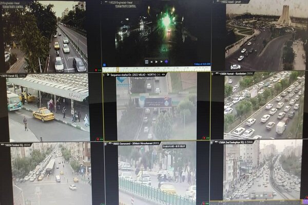 مرکز کنترل ترافیک تهران در حالت آماده‌باش است