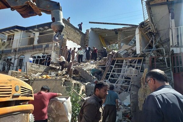 جزییات جدید از حادثه ریزش ساختمان مسکونی در بهارستان 