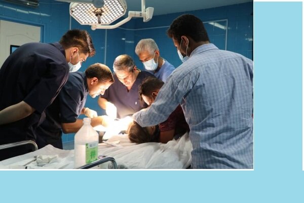 خدمترسانی به مردم بشاگرد توسط بهداری رزمی نیروی زمینی سپاه