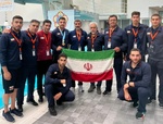 فريق الجيش الإيراني یحصل على الميدالية الذهبية للانقاذ