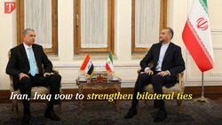Iran, Iraq vow to strengthen bilateral ties