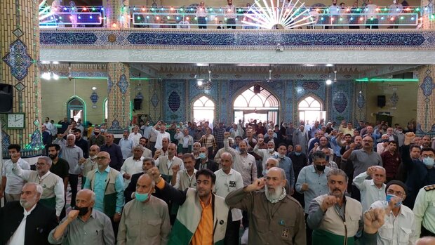 تجمع بزرگ امام رضایی ها در ورامین برگزار شد تجمع بزرگ امام رضایی ها در ورامین برگزار شد