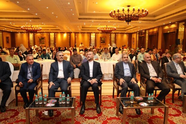 نشست امیرعبداللهیان با ایرانیان مقیم «حیدرآباد» هند برگزار شد