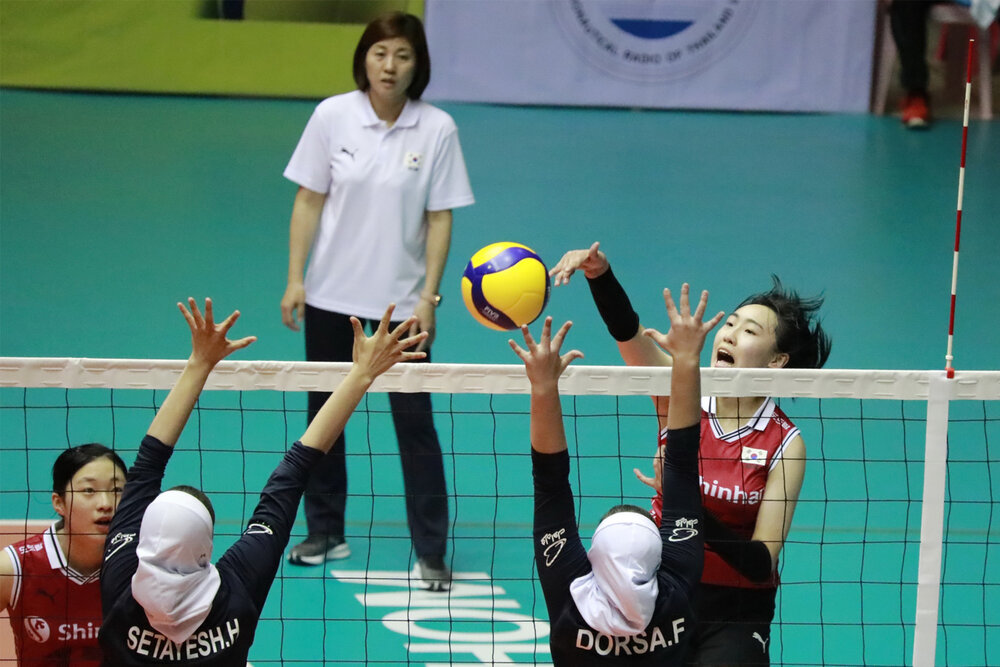 South Korea down Iran at Asian Women&s U18 Volleyball Championship