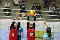 تیم والیبال دختران ایران برابر ازبکستان به پیروزی رسید