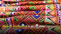 Baluchi needlework to go on show