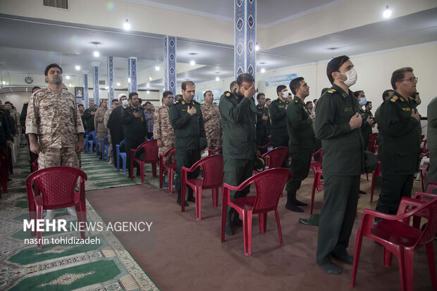 کاروان زیر سایه خورشید در لشگر ۲۹ حضرت نبی اکرم کرمانشاه