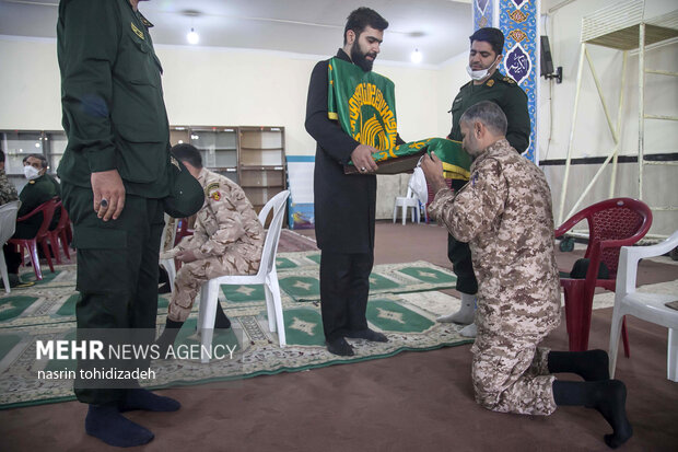 کاروان زیر سایه خورشید در لشگر ۲۹ حضرت نبی اکرم کرمانشاه