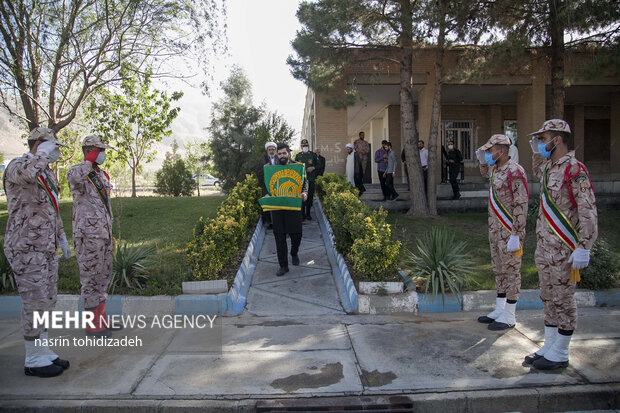 کاروان زیر سایه خورشید در لشگر ۲۹ حضرت نبی اکرم کرمانشاه